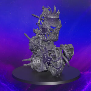 Cannon throne/ Master with Girls | 3D printed model