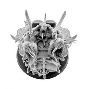 Terrible scribe with two slave girls | 3D Printed Model